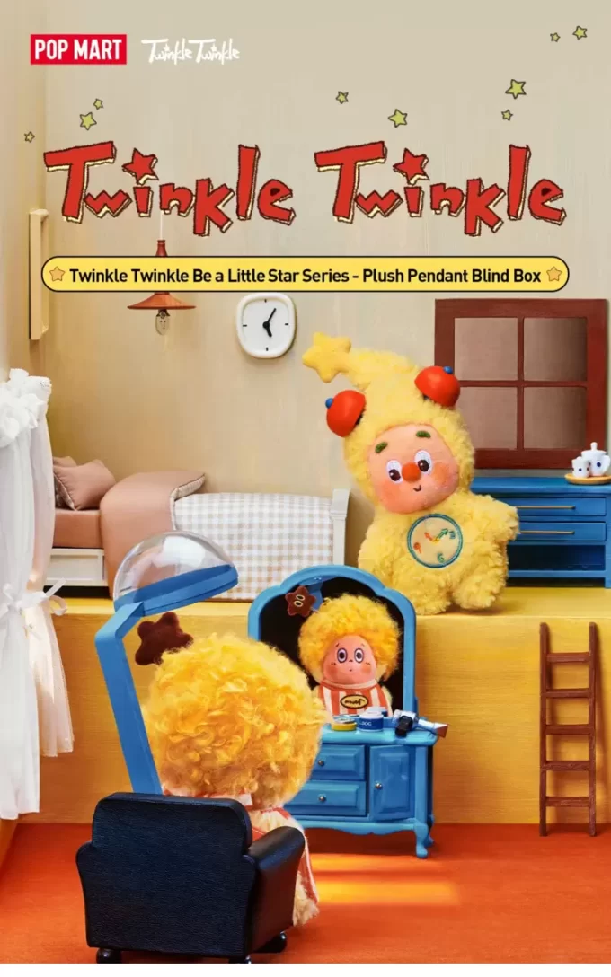 Twinkle Twinkle Be A Little Star-serien – Plyschhänge Blindlåda