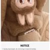 Varma, fluffiga julklappshandskar – LABUBU Varma, fluffiga julklappshandskar – LABUBU