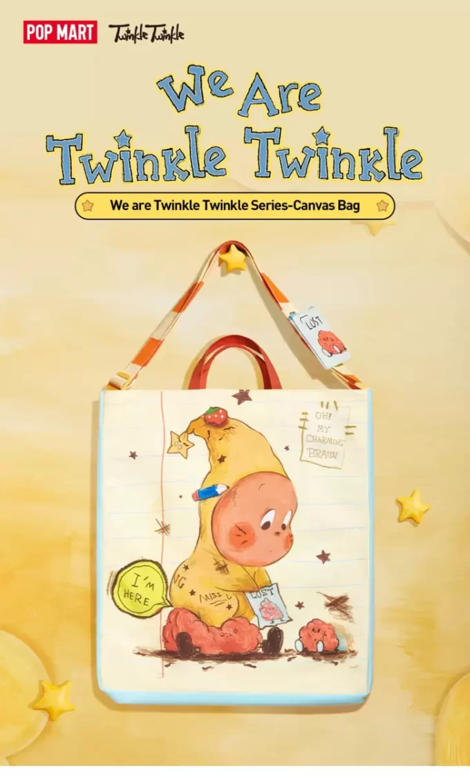 We Are Twinkle Twinkle-serien – Canvasväska