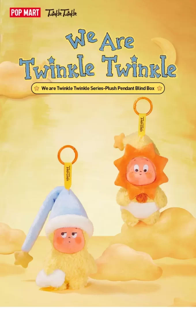 We Are Twinkle Twinkle-serien – Plyschhängande blindask