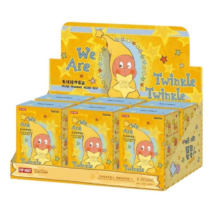 We are Twinkle Twinkle-serien Plyschhänge Förseglat Etui (6 Blindlådaes)