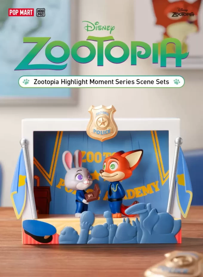 Zootopia Highlight Moment-serien Scenuppsättningar Zootopia Highlight Moment-serien Scenuppsättningar