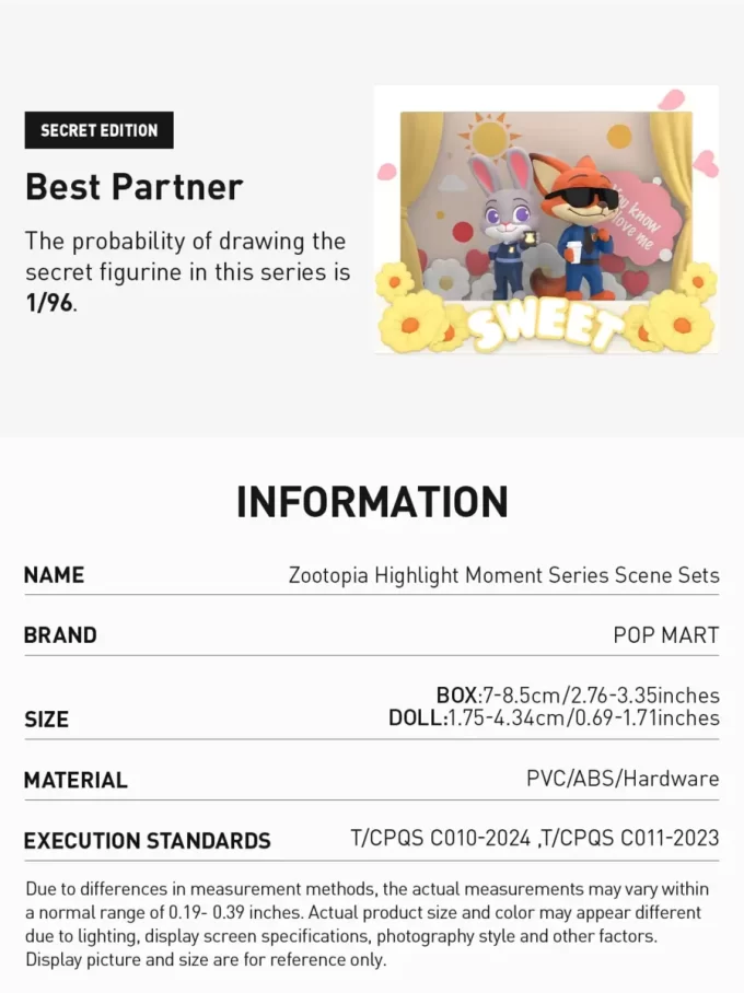 Zootopia Highlight Moment-serien Scenuppsättningar Zootopia Highlight Moment-serien Scenuppsättningar