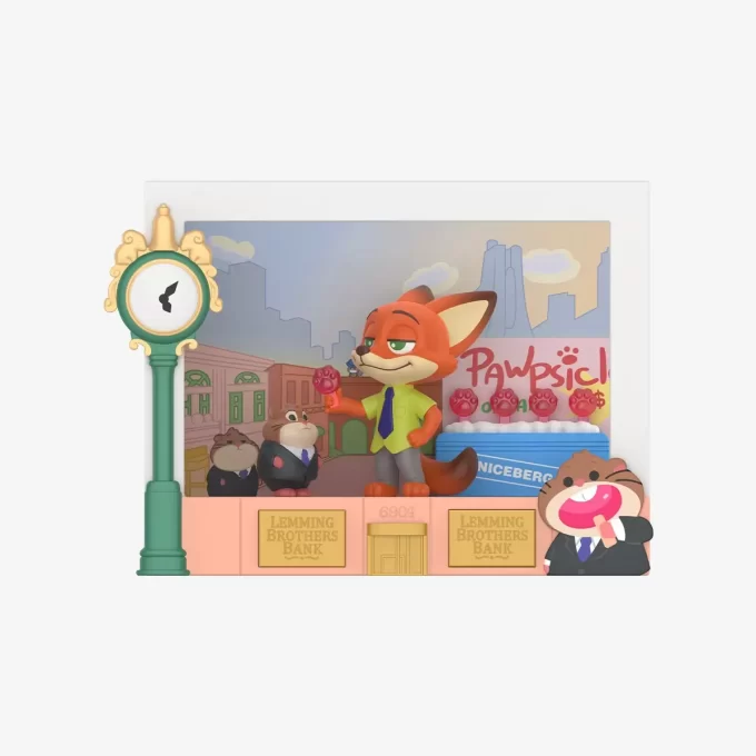 Zootopia Highlight Moment-serien Scenuppsättningar Zootopia Highlight Moment-serien Scenuppsättningar