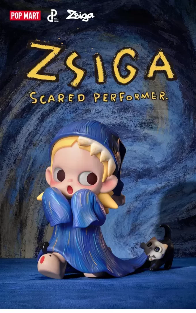 Zsiga Rädd Artist Figurine