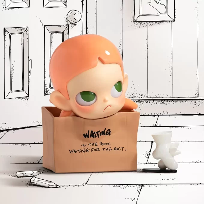 Zsiga väntande figurin