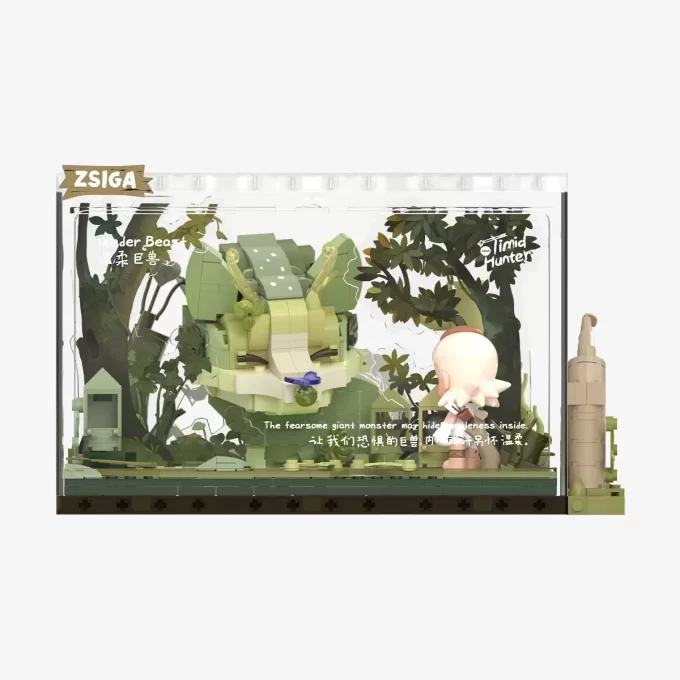 Zsiga Walking Into The Forest-serien Blocks